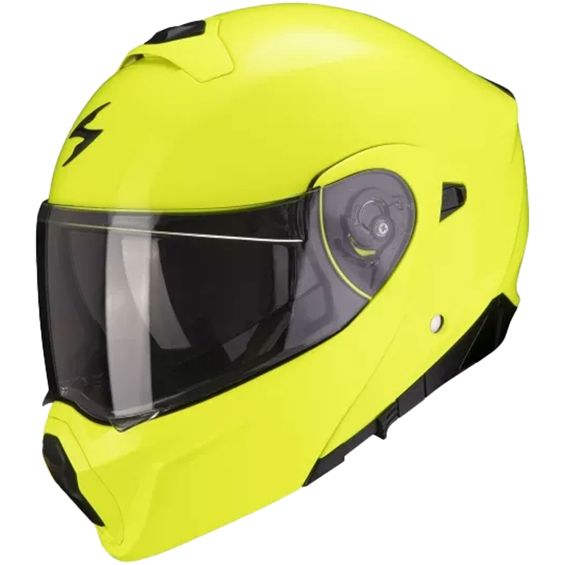 Flip-up kiiver Scorpion EXO-930 Solid fluo kollane
