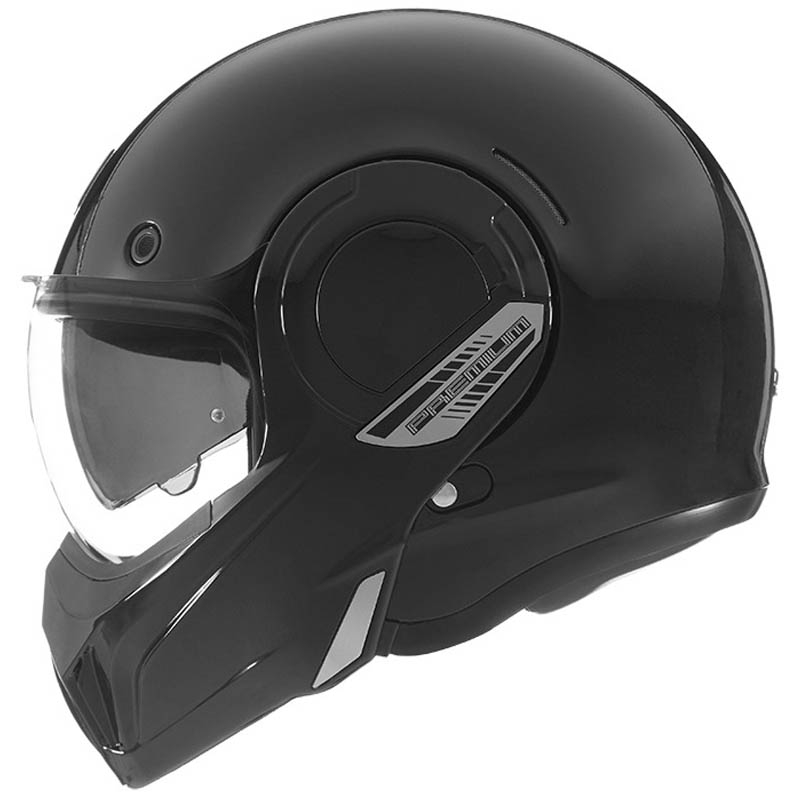 NOX PREMIUM Stratos flip-up mootorratta kiiver matt must