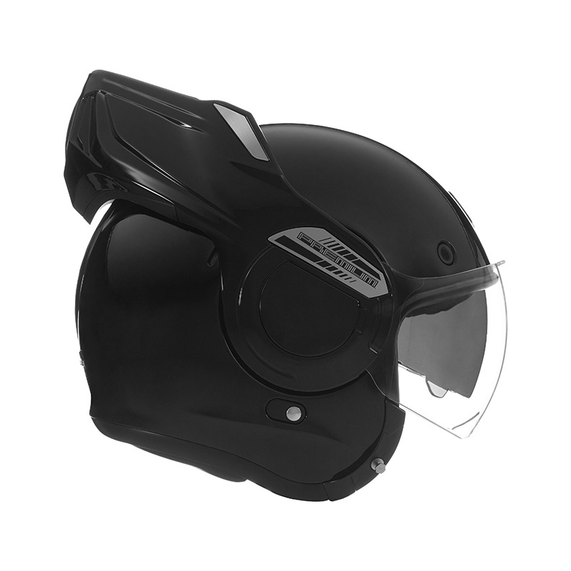 NOX PREMIUM Stratos flip-up mootorratta kiiver matt must