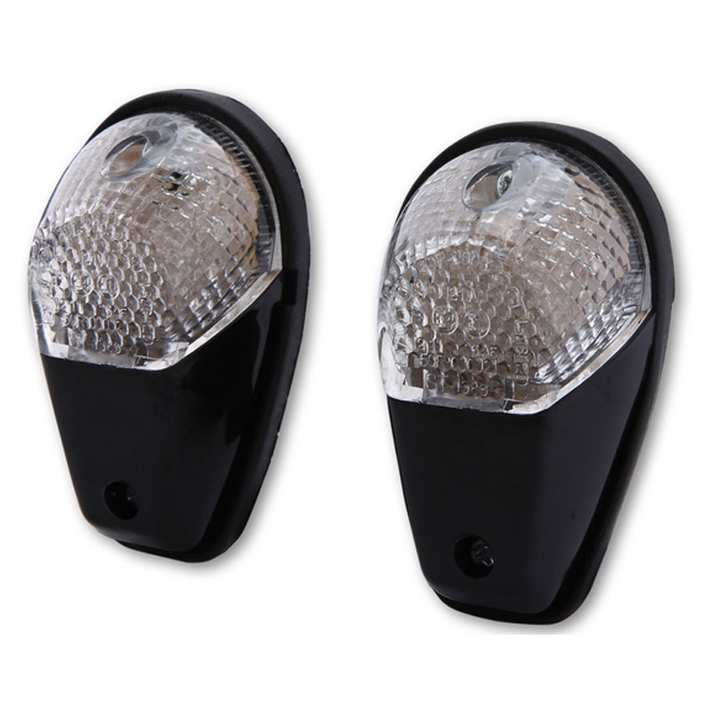 Highsider Smart LED must ja läbipaistev mootorratta vilkur