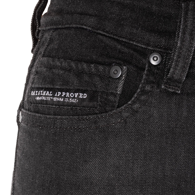 Naiste Oxford Sofia AA Slim teksad mustad