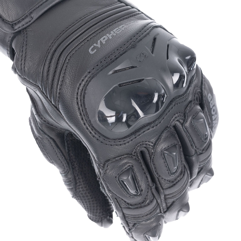 Oxford Cypher 1.0 lühikesed mustad mootorratta kindad