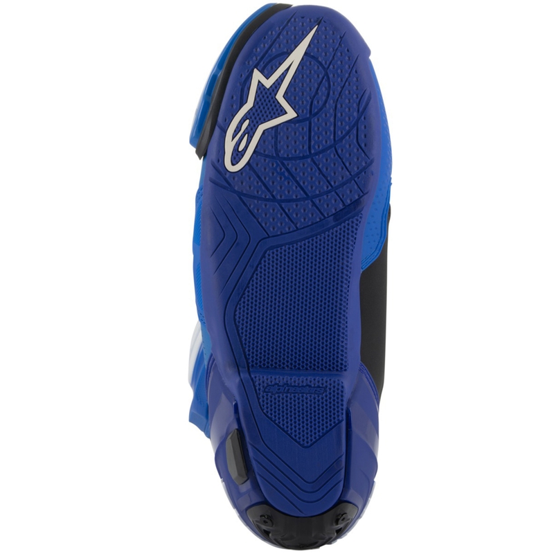Alpinestars Supertech R ventileeritavad mootorratta saapad Sinine ja must