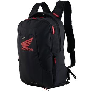 Alpinestars City Hunter V2 mootorratta seljakott Honda must ja punane 22 l