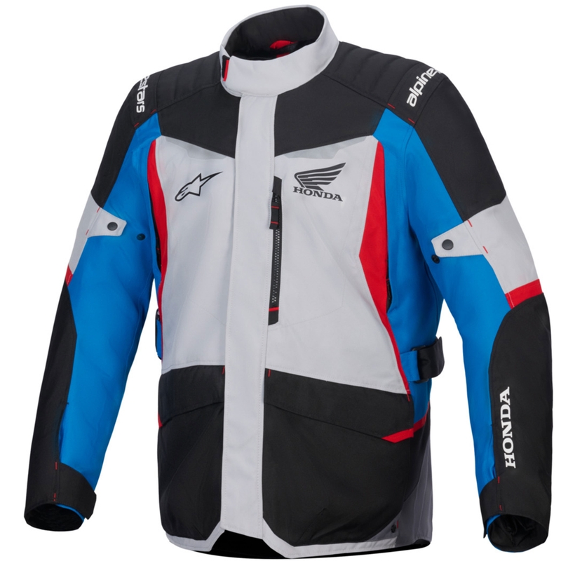 Alpinestars ST-1 veekindel mootorratta jakk Honda hall-sinine-must-punane