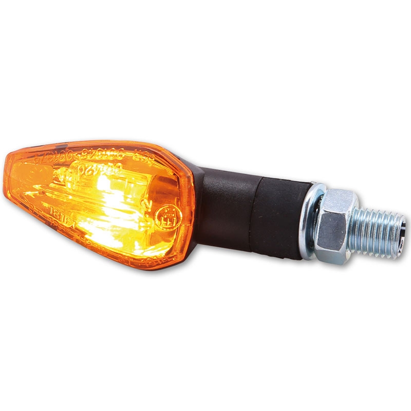 Highsider Smart Peak lühikesed mustad mootorratta vilkurid