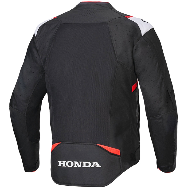 Alpinestars T-SPS Air V2 mootorratta jope Honda must, valge ja punane