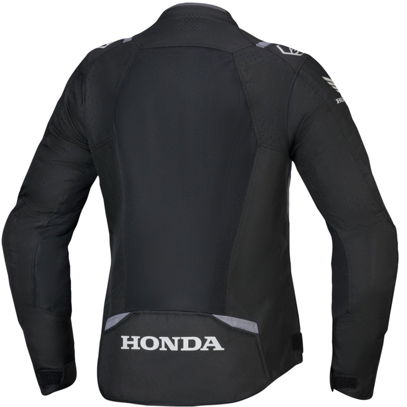 Naiste Alpinestars Stella T-SPS Air V2 mootorratta jope Honda must-hall-valge