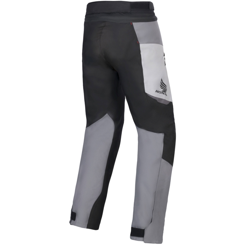 Alpinestars ST-1 veekindlad mootorratta püksid Honda kollektsioon hall-tumehall-must-punane