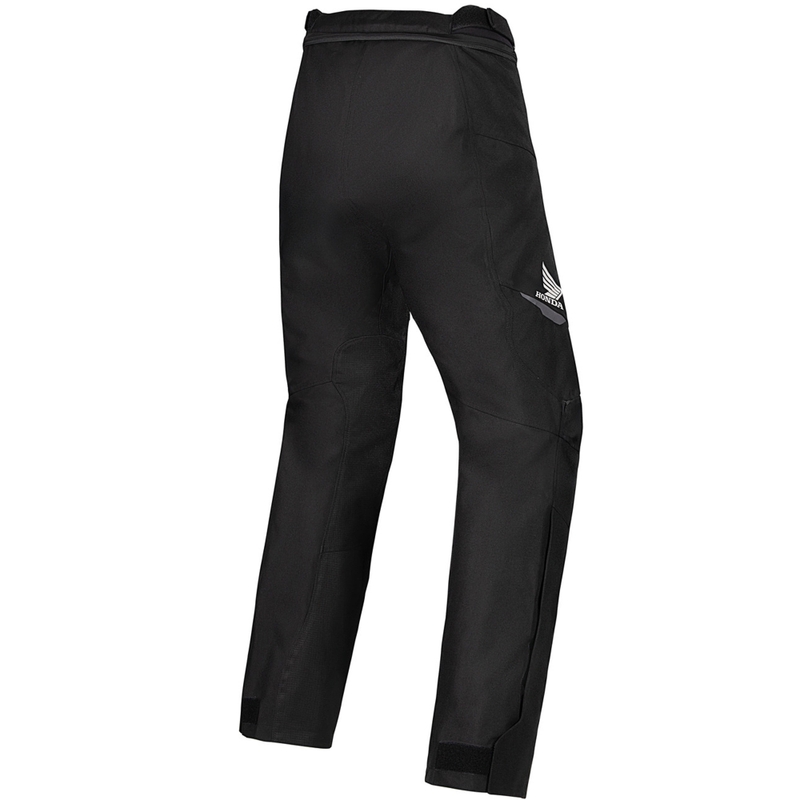 Naiste Alpinestars Stella ST-1 veekindlad mootorrattapüksid Honda Collection Must ja punane