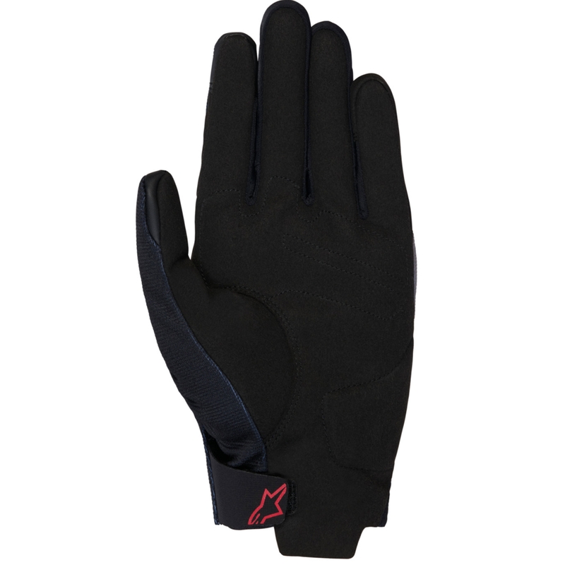 Alpinestars Reef V2 mootorratta kindad Honda must-punane-hall