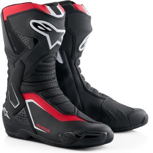 Alpinestars SMX-6 V3 mootorratta saapad Honda kollektsioon must-punane-valge
