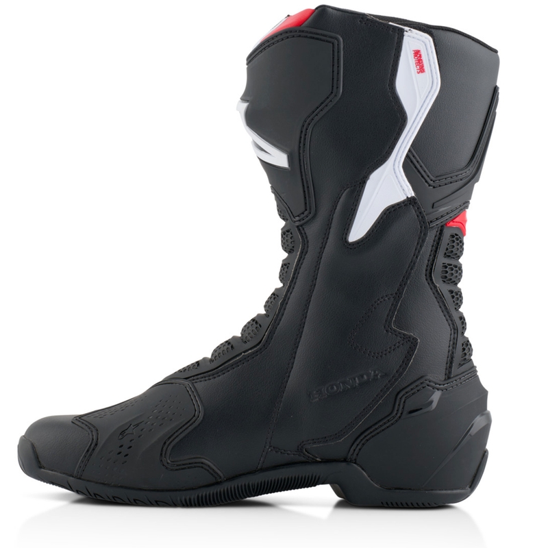 Alpinestars SMX-6 V3 mootorratta saapad Honda kollektsioon must-punane-valge