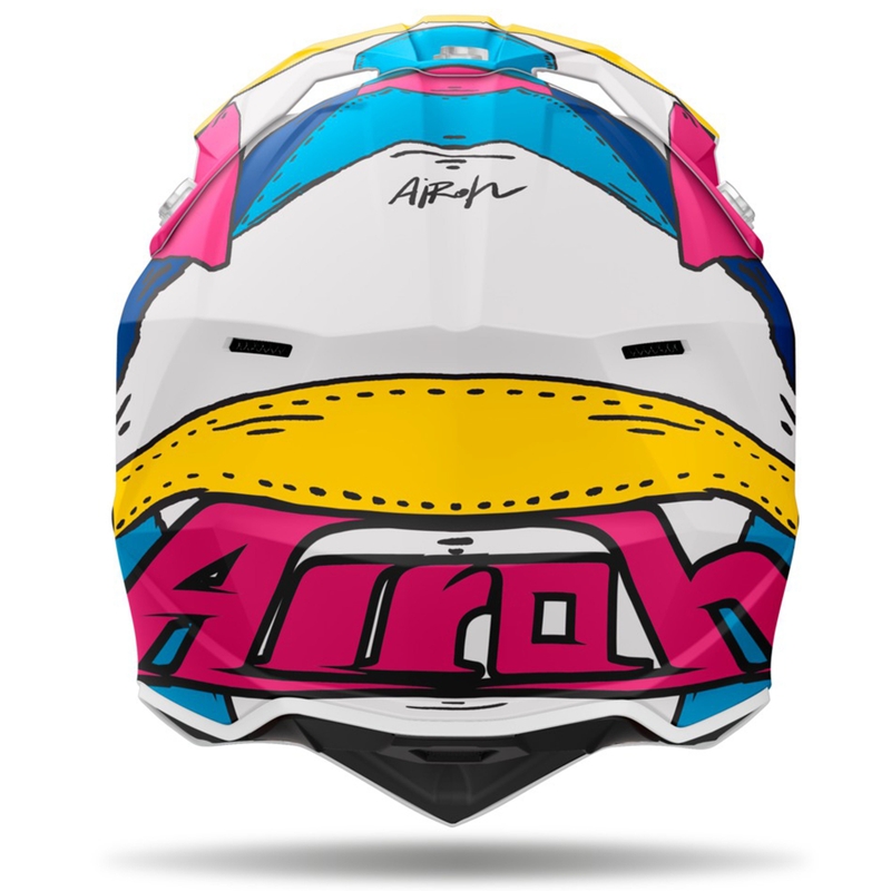 Motokross kiiver Airoh Wraaap Paint matt mitmevärviline