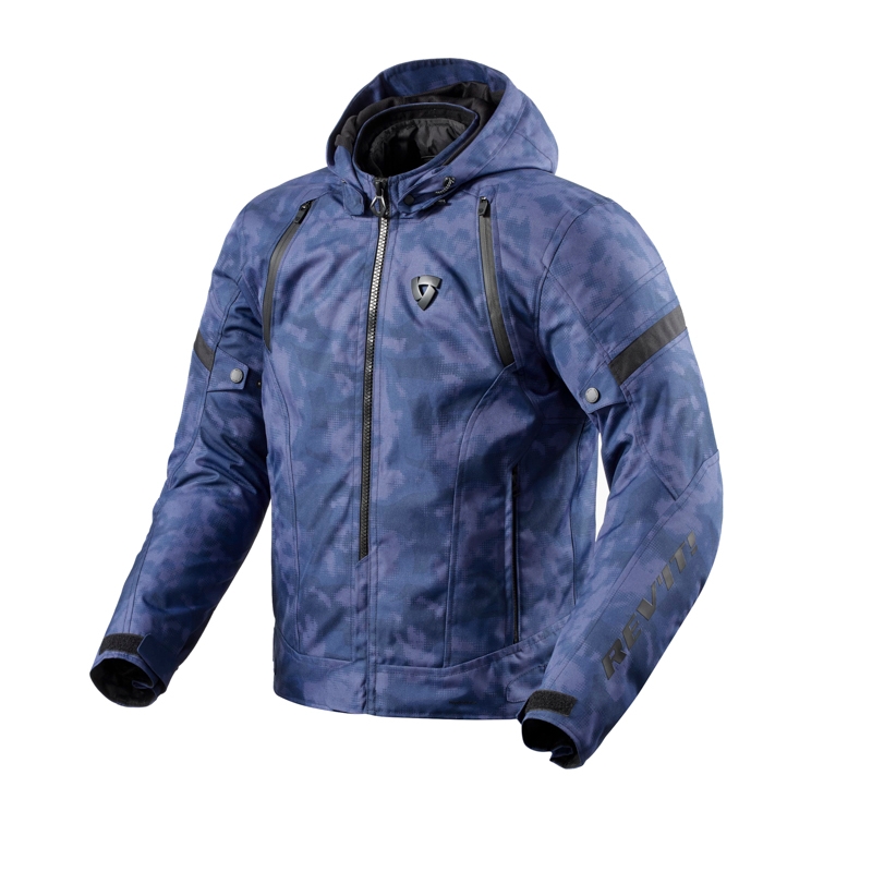 Revit Flare 3 H2O camo sinine mootorratta jope