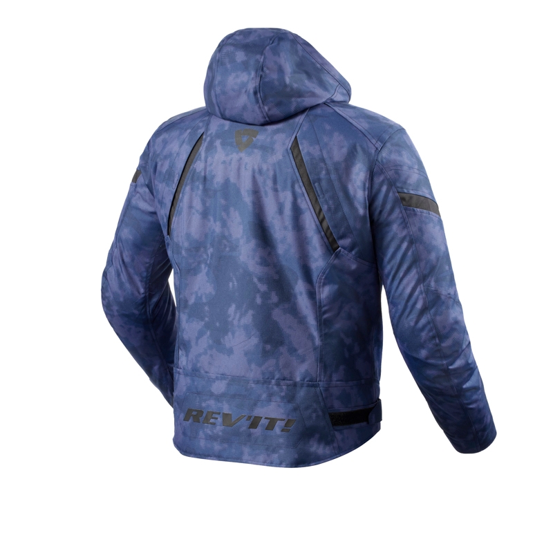 Revit Flare 3 H2O camo sinine mootorratta jope