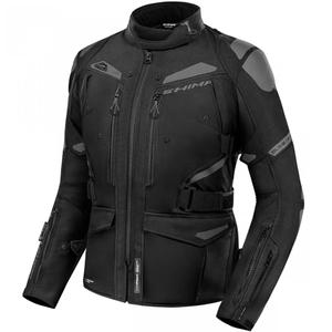 Naiste mootorratta jakk Shima Dune must