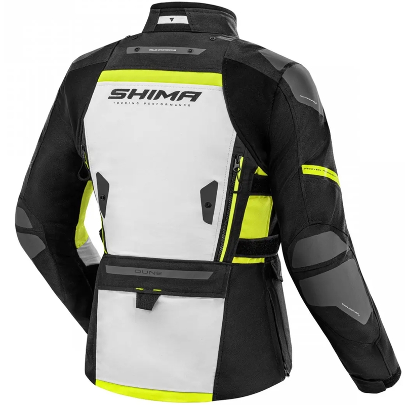 Naiste mootorratta jakk Shima Dune fluo kollane
