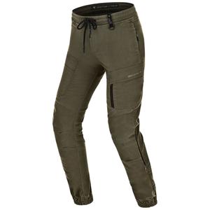 Naiste mootorratta püksid Shima Joggsy khaki värvi