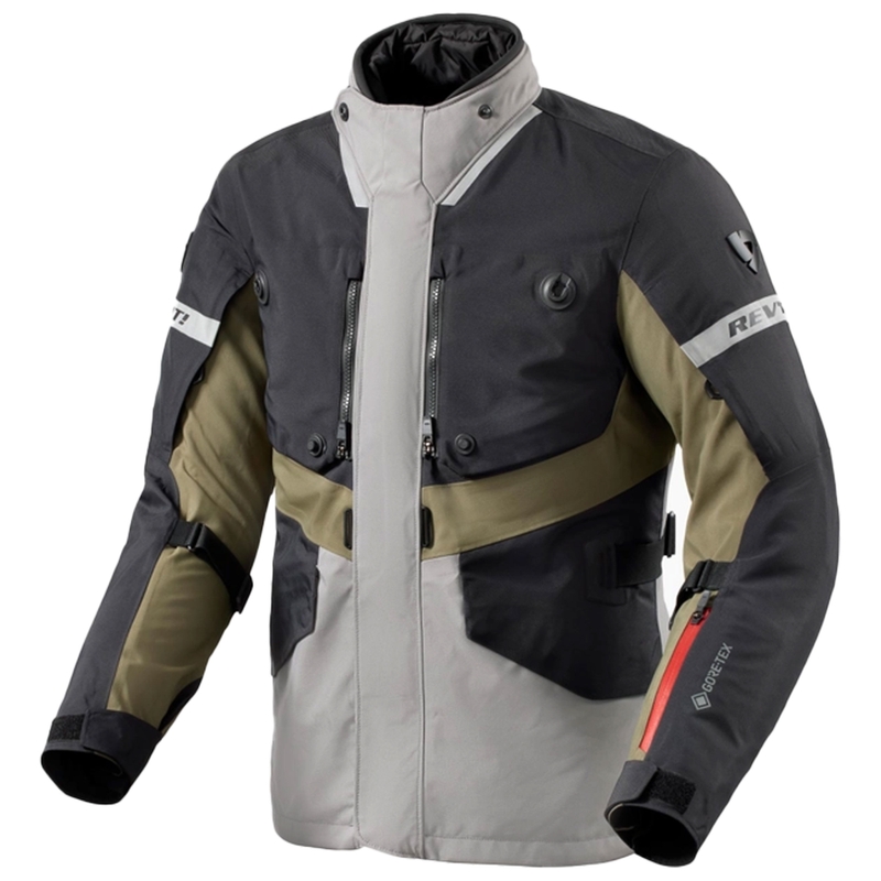 Revit Neptune 3 GTX mootorrattajope must-roheline