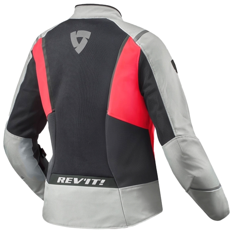 Naiste Revit Airwave 4 mootorratta jope hall ja roosa
