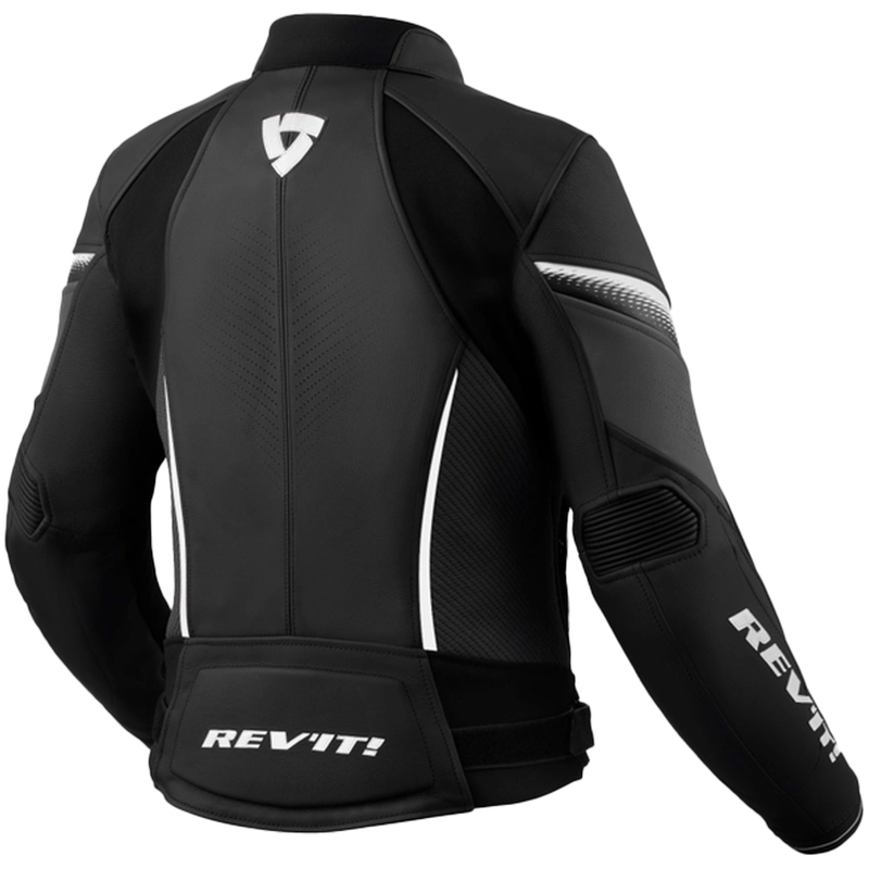 Naiste Revit Xena 4 must-valge nahkjakk