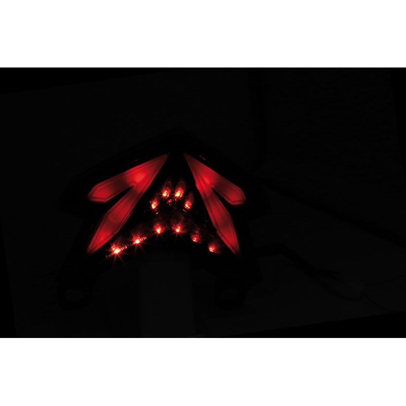 Tagumine LED-valgusti Highsider Smart Kawasaki Ninja Zx-6 R, Z 800 jaoks