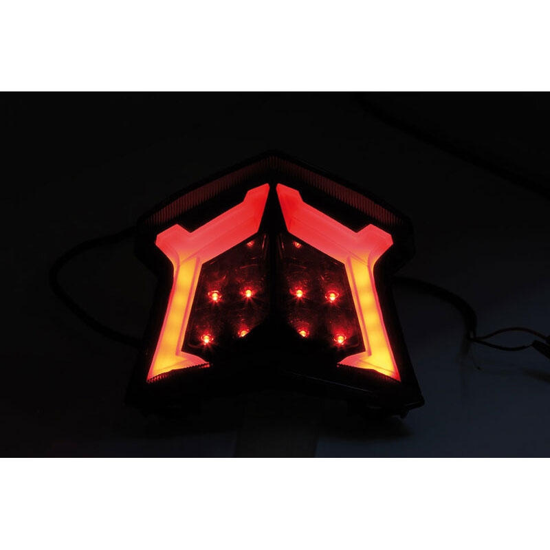 Tagumine LED-valgusti Highsider Smart Kawasaki Z 900, Z 650, Ninja 650, Bj. 17- jaoks.