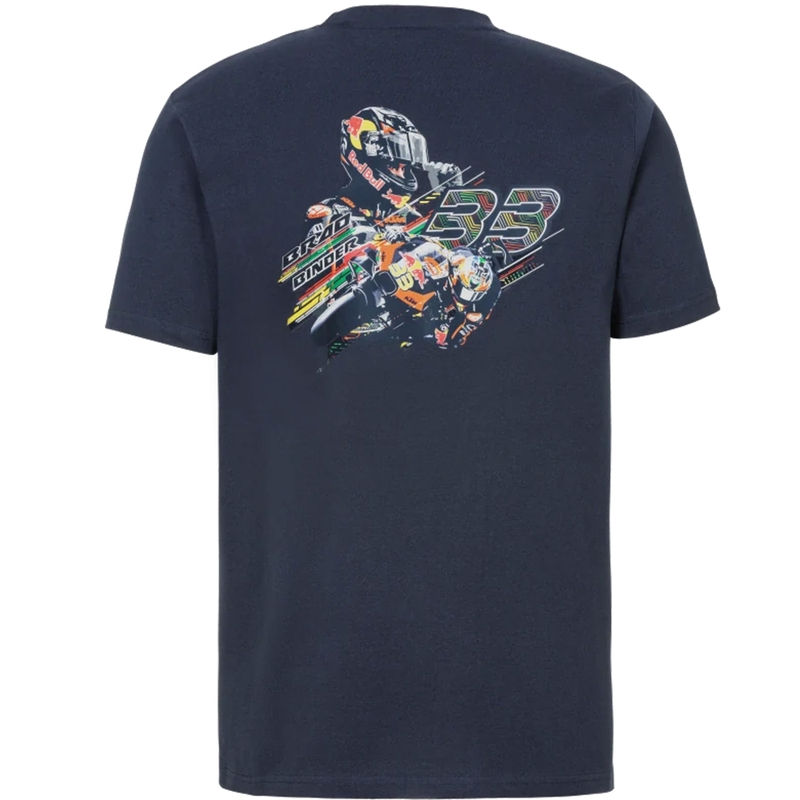 T-särk KTM Brad Binder tumesinine