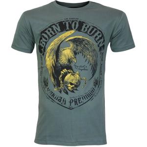 T-särk Yakuza Premium Born To Burn Flying Riots Los Angeles oliivroheline