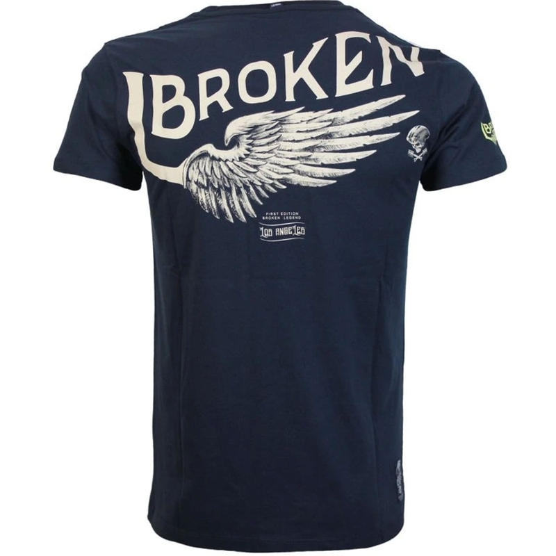 T-särk Yakuza Premium Broken Legend - Finisher tumesinine