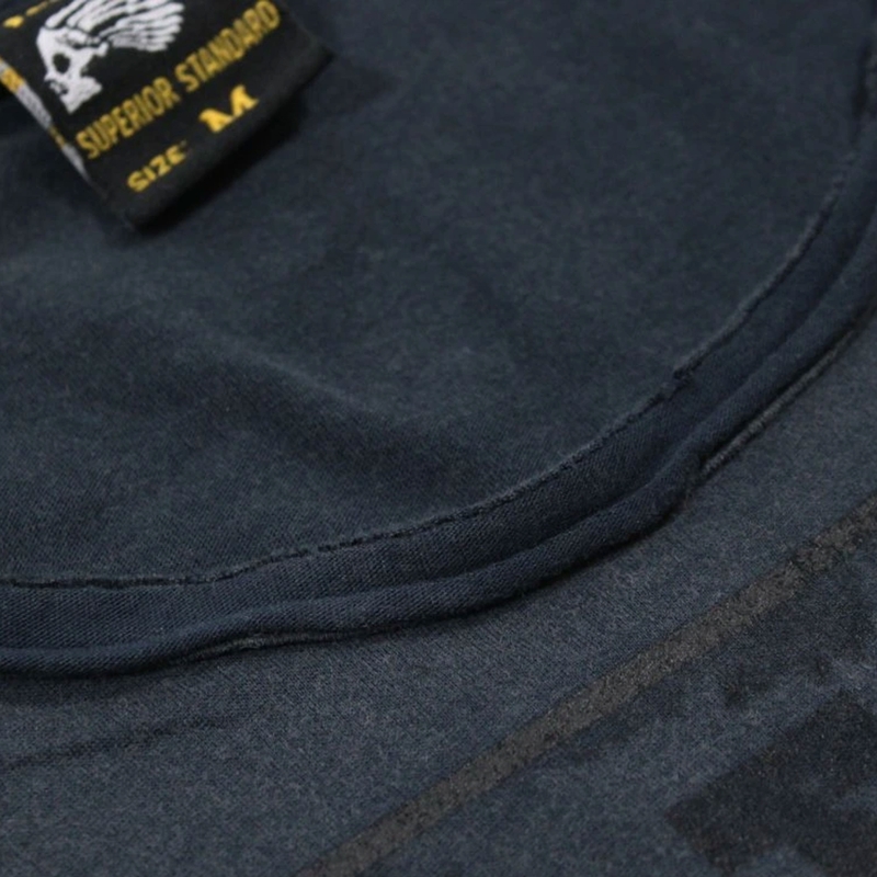 T-särk Yakuza Premium Rude and Rough Born to Burn - Los Angeles blue