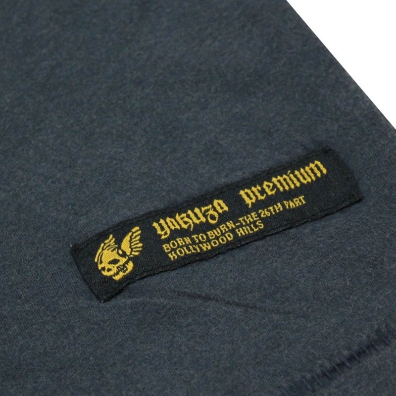 T-särk Yakuza Premium Rude and Rough Born to Burn - Los Angeles blue