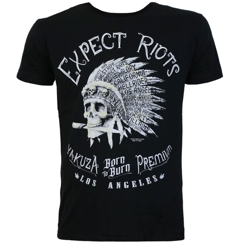 T-särk Yakuza Premium Oodata rahutusi - Los Angeles black