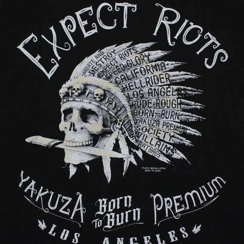 T-särk Yakuza Premium Oodata rahutusi - Los Angeles black