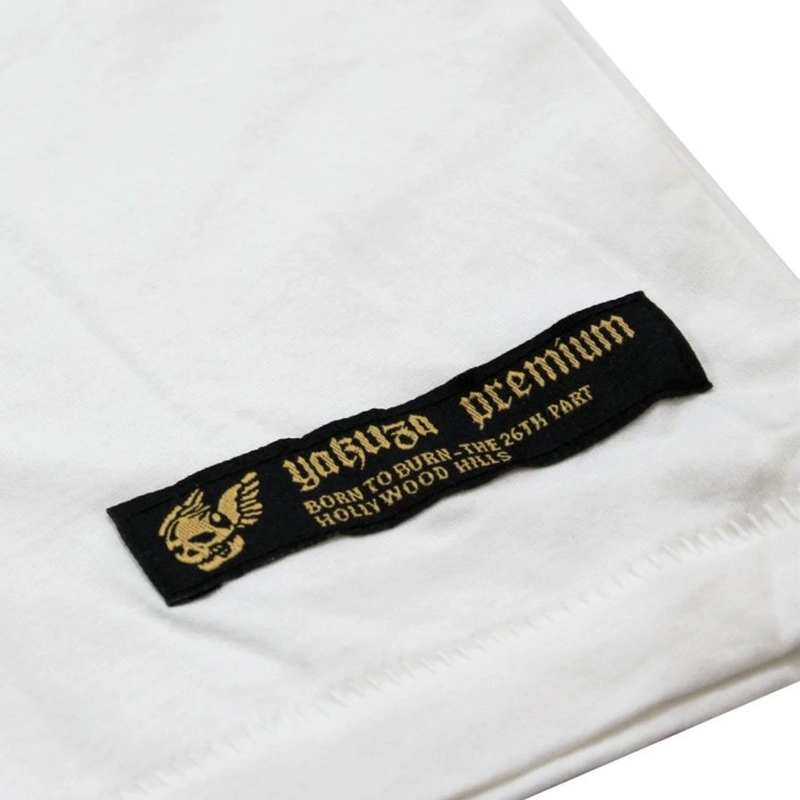 T-särk Yakuza Premium Oodata rahutusi - Los Angeles valge