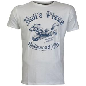 T-särk Yakuza Premium Hells Pizza - Los Angeles valge