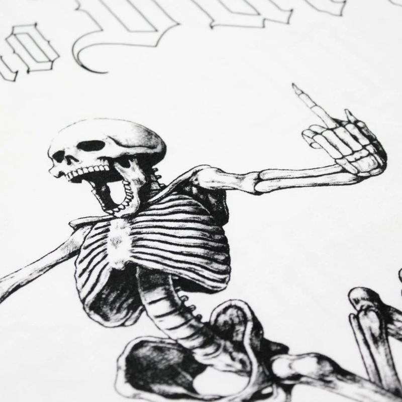 Yakuza Premium T-särk Born to Burn - Los Angeles valge