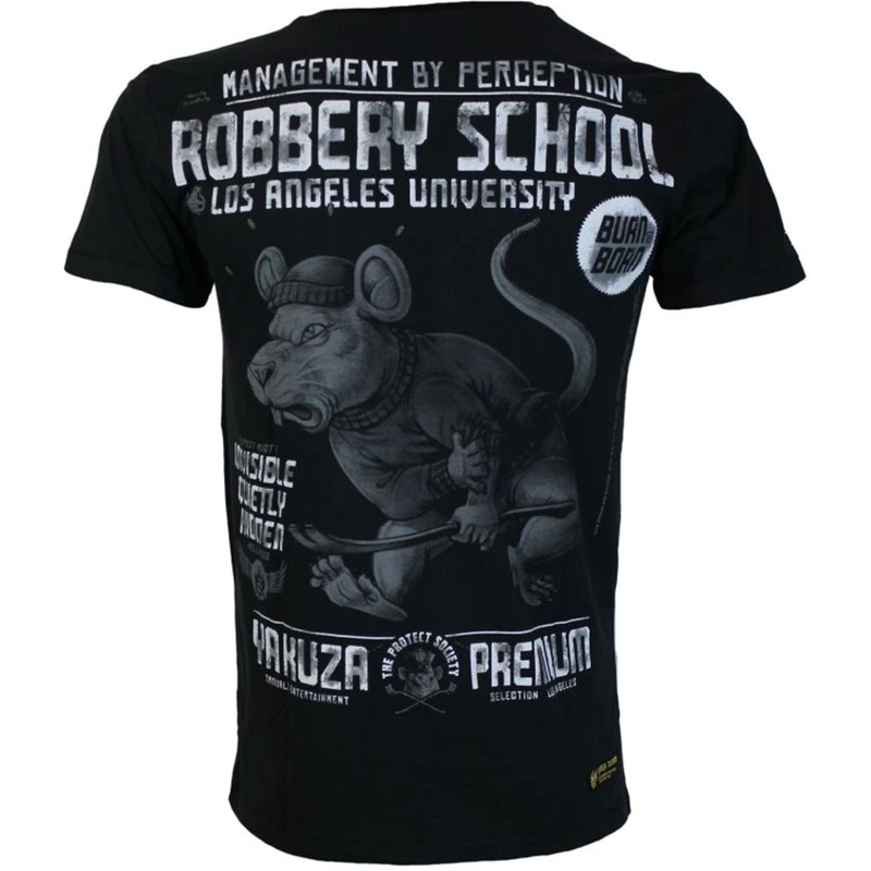T-särk Yakuza Premium Röövli Kool - Los Angeles black