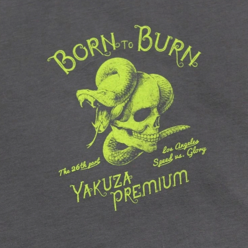T-särk Yakuza Premium Speed ja Swashbuckler tumehall T-särk