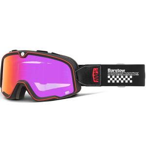 Motokrossiprillid 100% Barstow Erban punase pleksiga