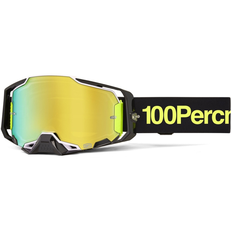 Motokrossiprillid 100% Armega Orban kuldse pleksiga