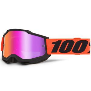 Motokrossiprillid 100% Accuri 2 Ferran punase pleksiga