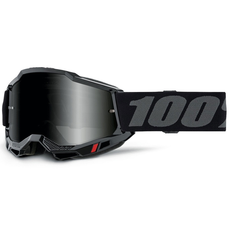 Motokrossiprillid 100% Accuri 2 Sand must suitsutatud pleksiga