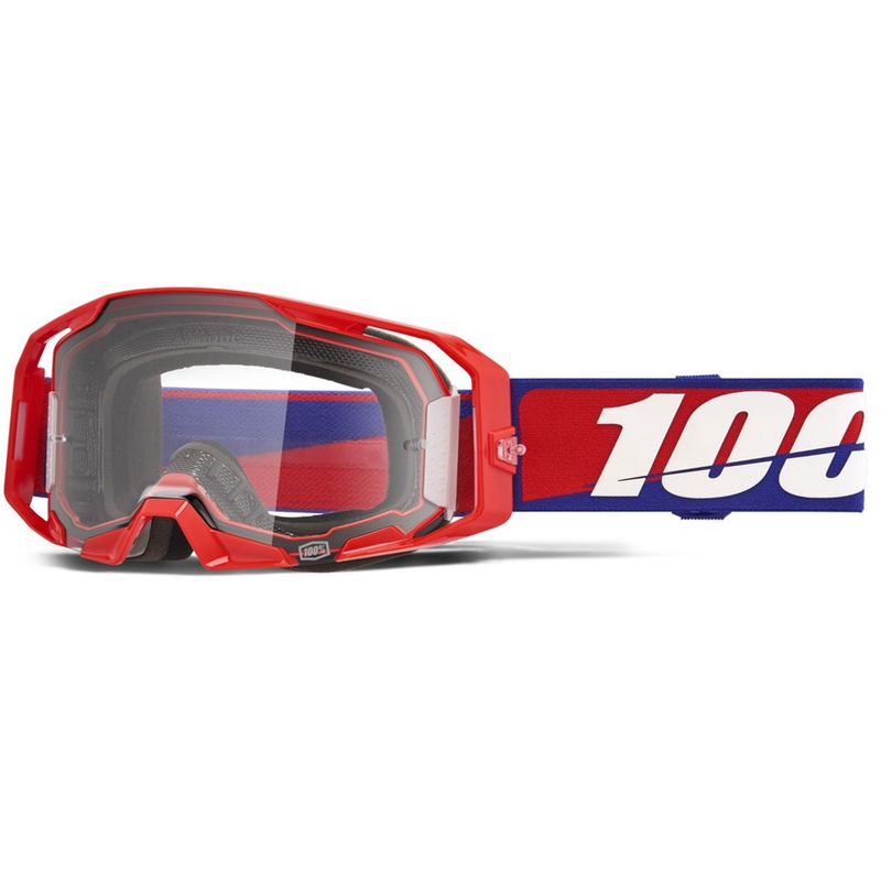 Motokrossiprillid 100% ARmatic Best läbipaistva plexiga
