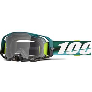 Motokrossiprillid 100% ARmatic Polarity läbipaistva pleksiga