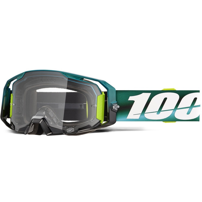 Motokrossiprillid 100% ARmatic Polarity läbipaistva pleksiga