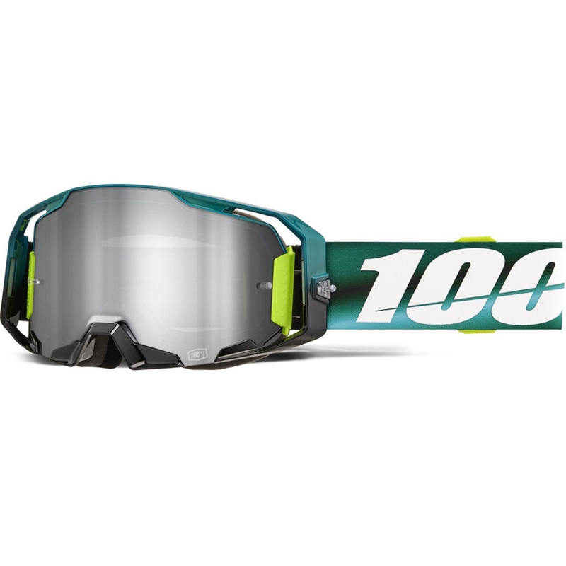 100% ARmatic Polarity motokrossiprillid hõbedase pleksiga