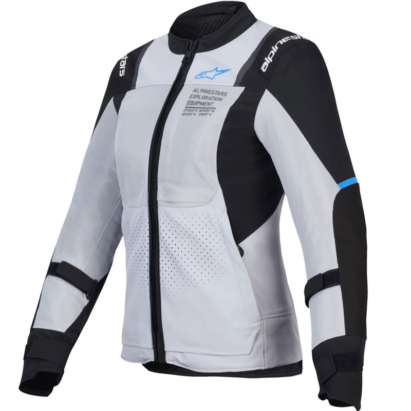 Alpinestars Stella ST-2 Air naiste mootorratta jope helehall ja must