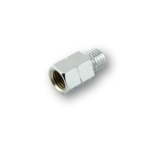 Adapter peeglile Highsider Smart parempoolsest M10 keermest vasakule M10 keermele kroomitud